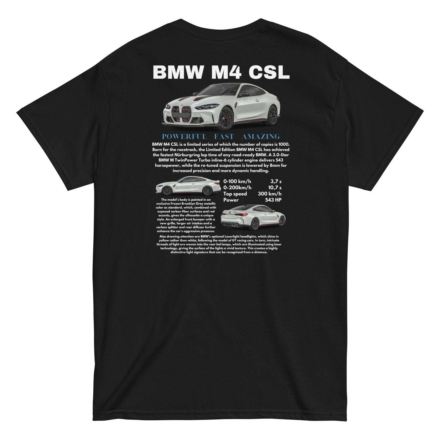 BMW M4 CSL T-shirt