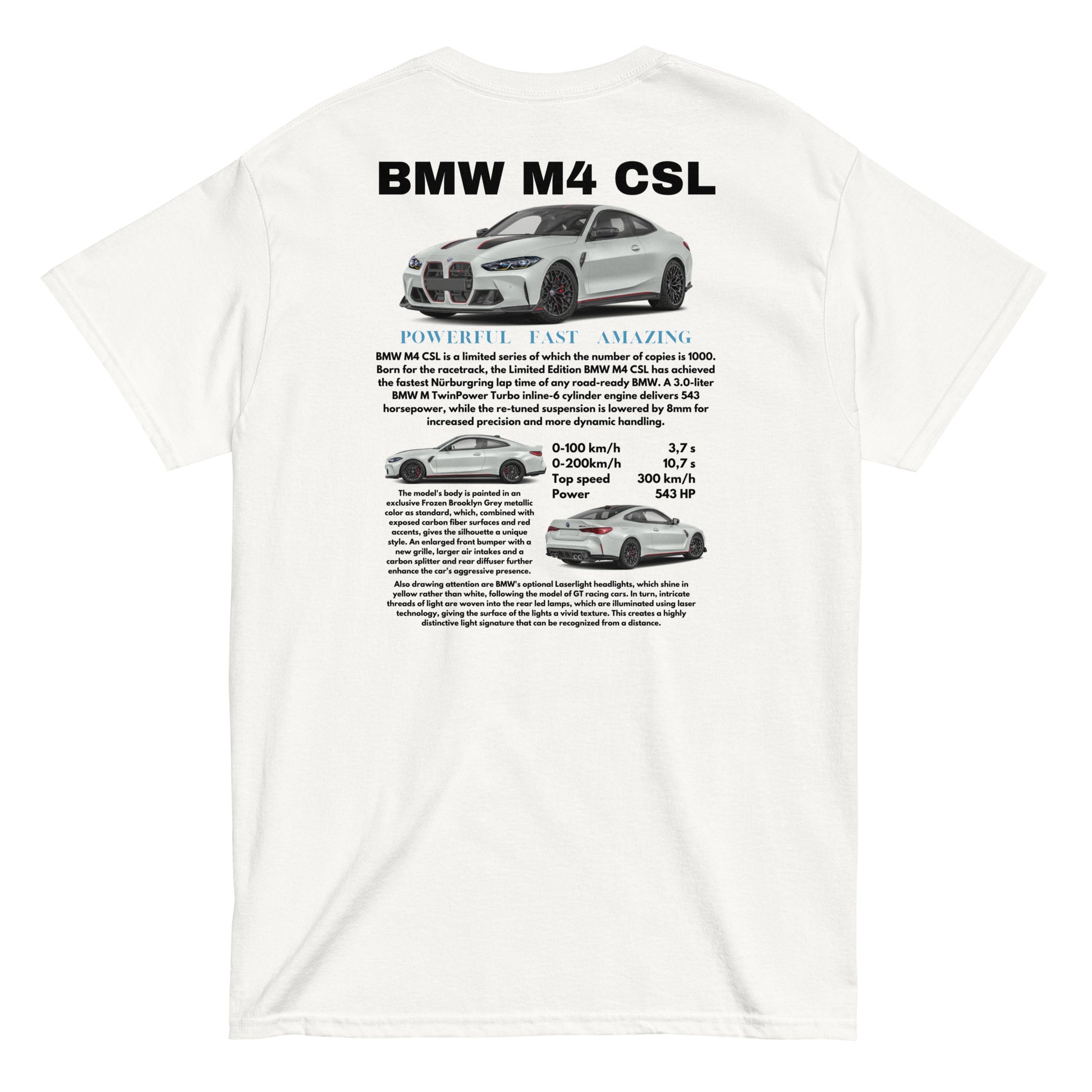 BMW M4 CSL T-shirt