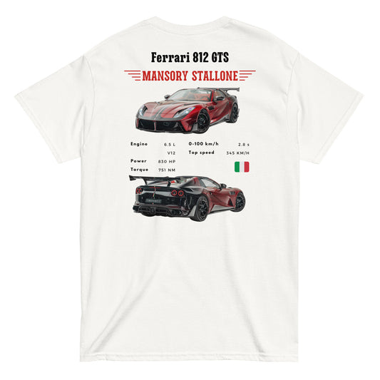 Ferrari 812 Mansory T-shirt