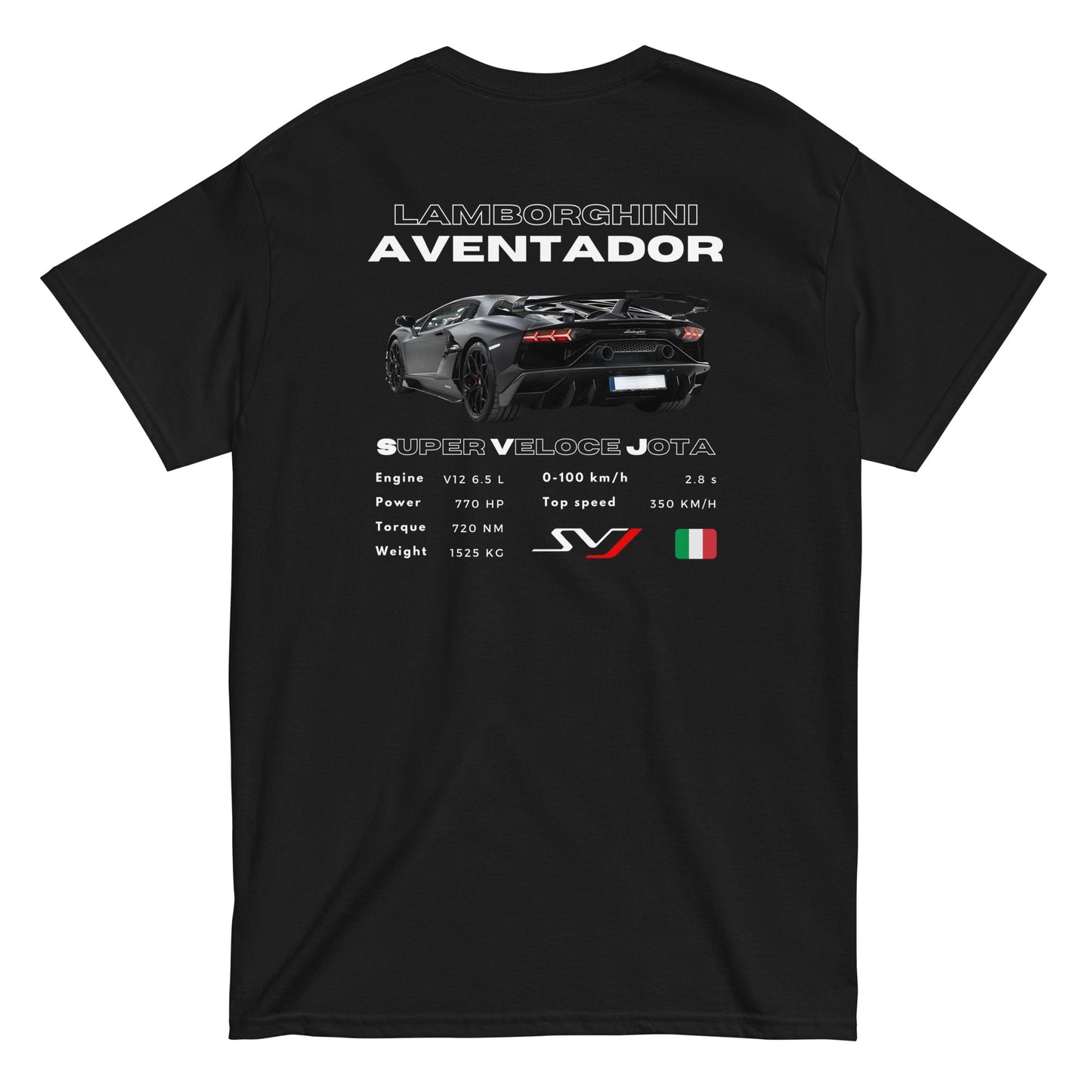 Lamborghini Aventador SVJ T-shirt