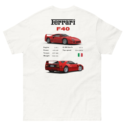 Ferrari F40 T-shirt