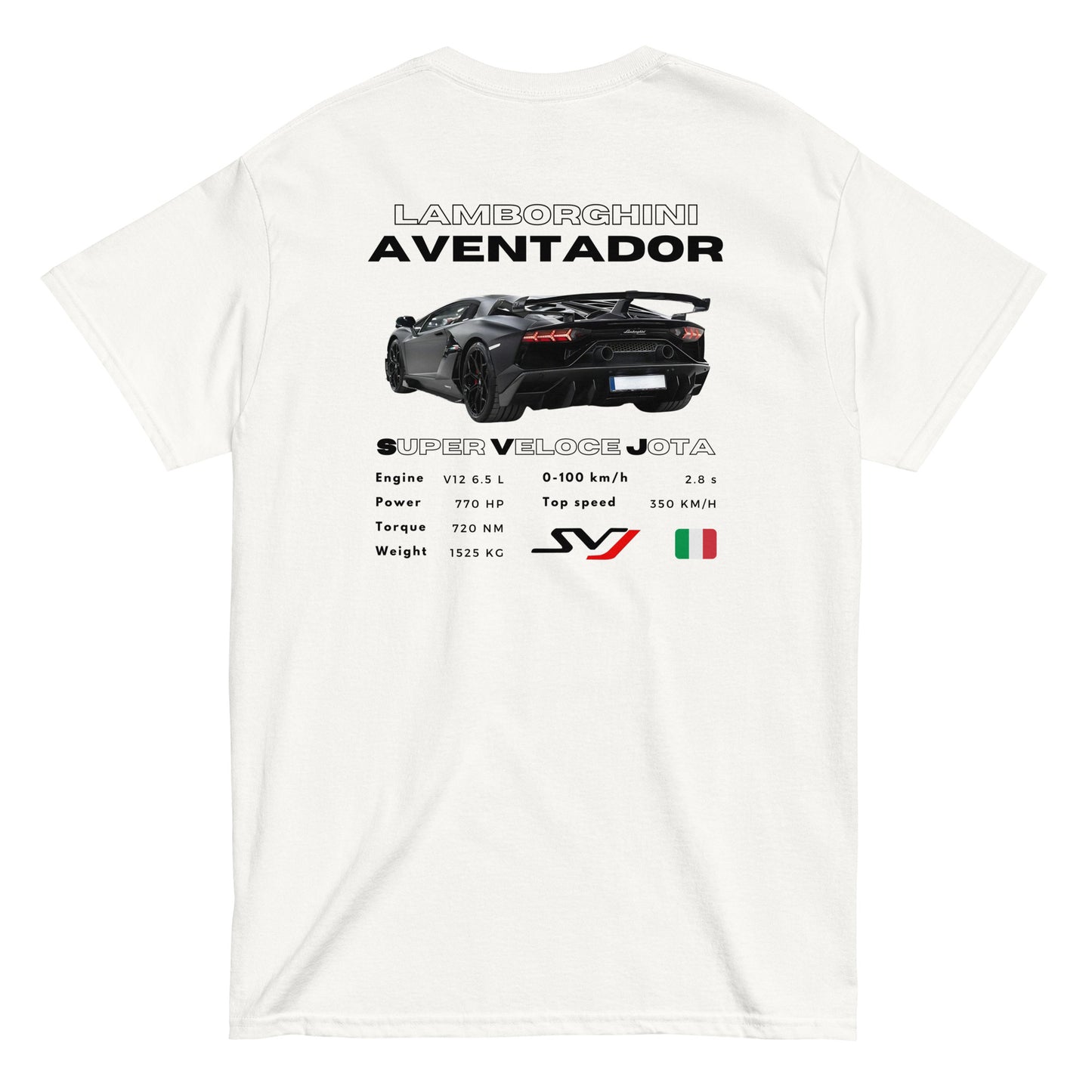 Lamborghini Aventador SVJ T-shirt