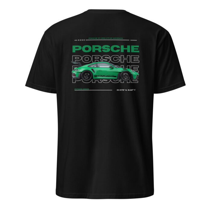 Porsche GT3 RS (Python Green) T-shirt - Image 2