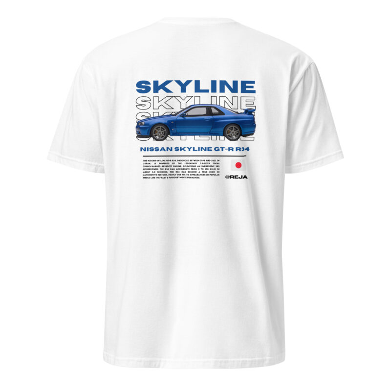 Nissan Skyline GT-R R34 (Bayside Blue) T-shirt