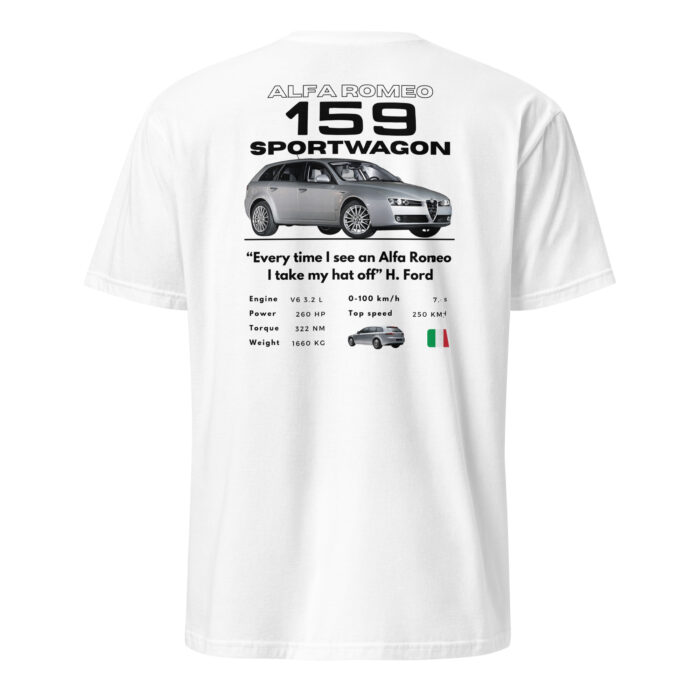 Alfa Romeo 159 Sportwagon Custom Made T-shirt