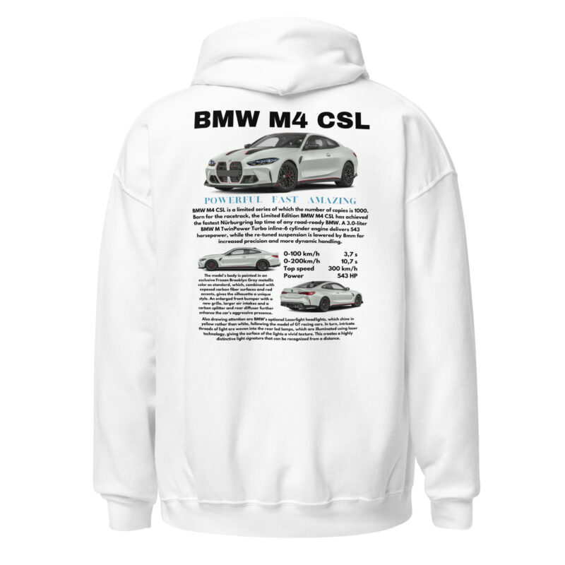 BMW M4 CSL Hoodie